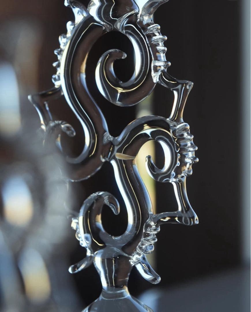 希少品　えむに　さんのゴブレット　ガラス