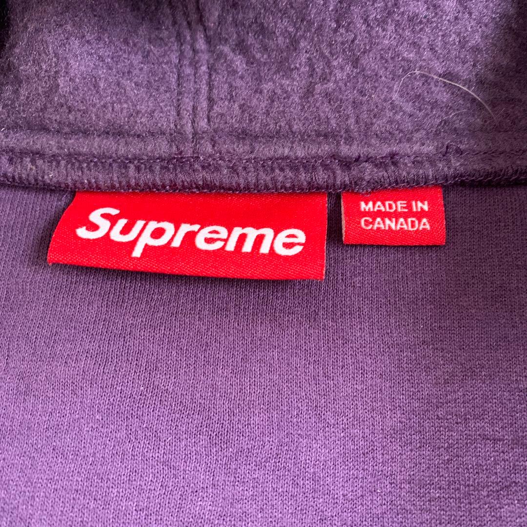 シュプリーム　Pilled Zip Up Hooded Sweatshirt