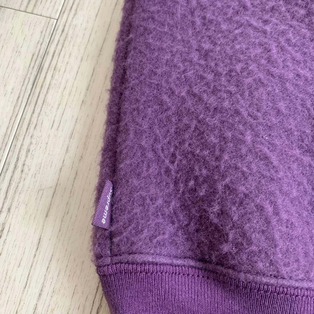 シュプリーム　Pilled Zip Up Hooded Sweatshirt