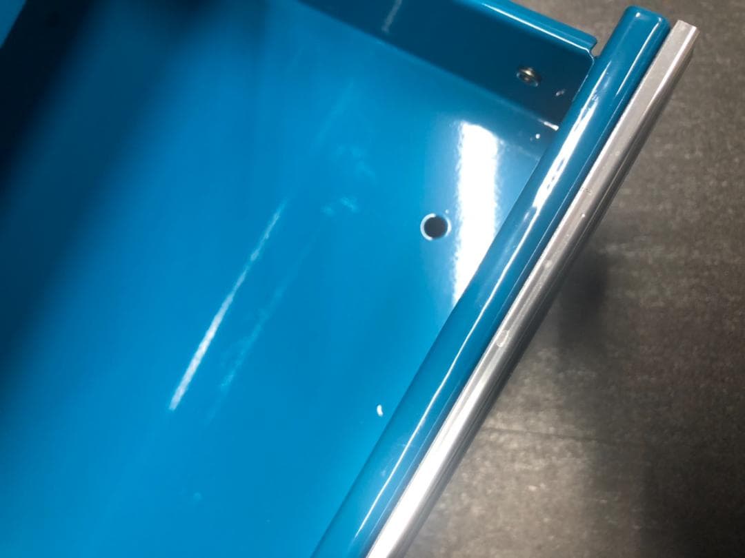 ※中古美品 KTC 青 3段引き出しツールボックス ほぼ未使用