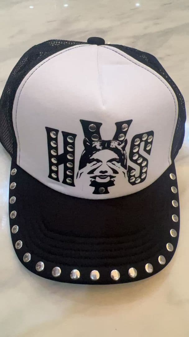 【新品未使用】ヒステリックグラマー　スタッズメッシュキャップ #009