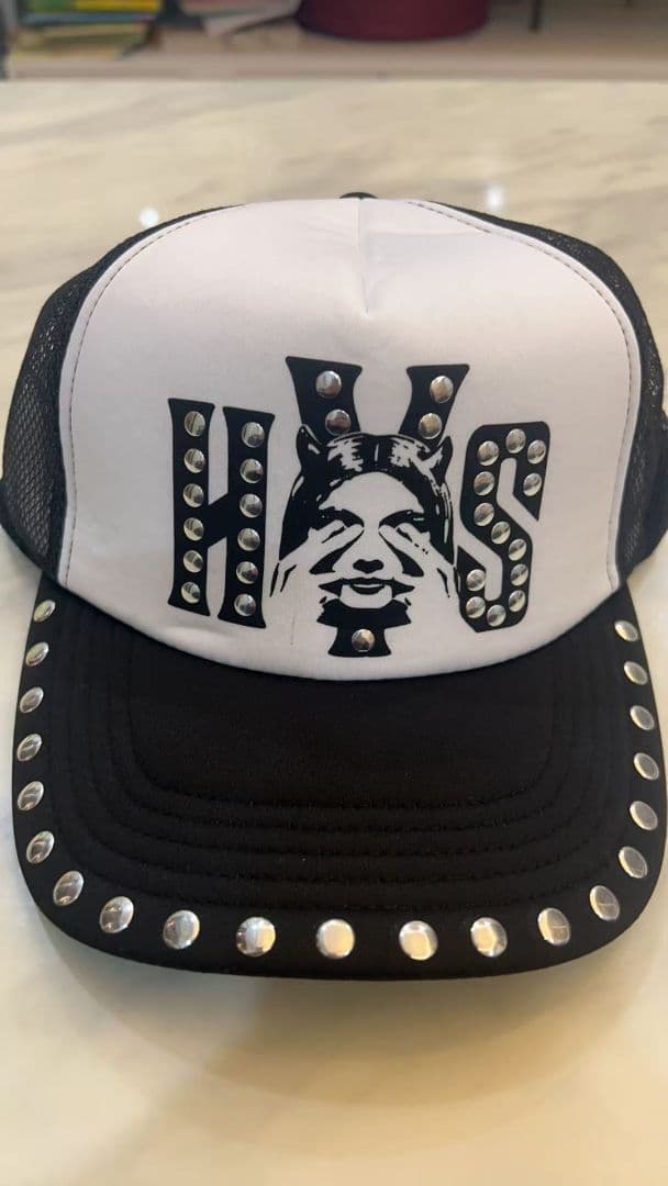 【新品未使用】ヒステリックグラマー　スタッズメッシュキャップ #009