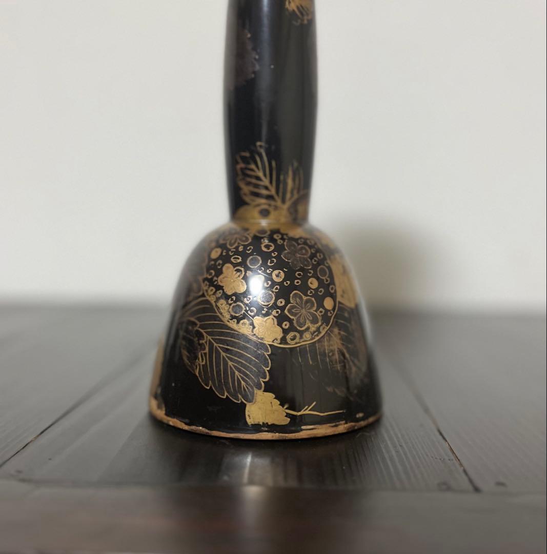 小鼓　胴　紫陽花蒔絵