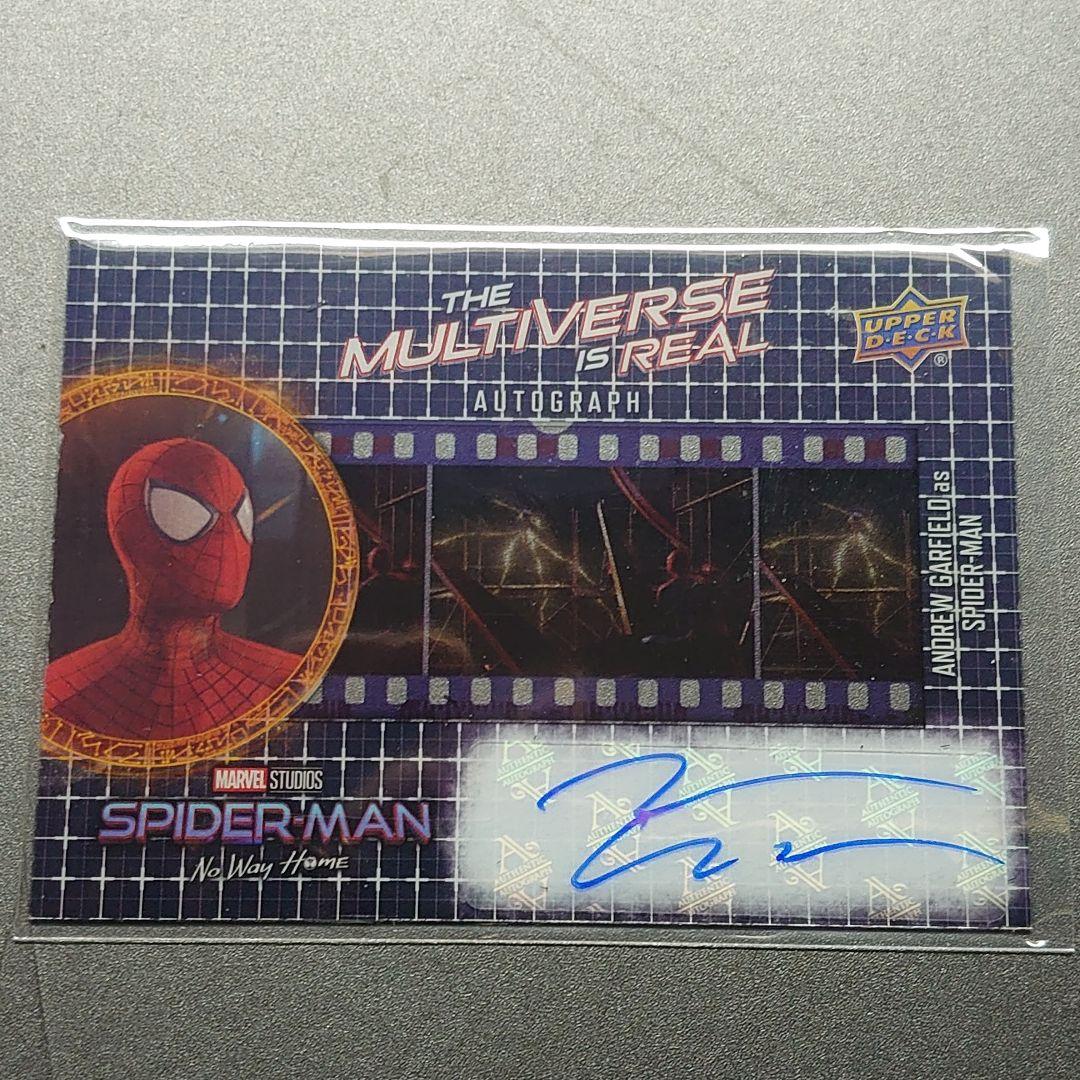 UPPER DECK スパイダーマン ノーウェイホーム サイン カード
