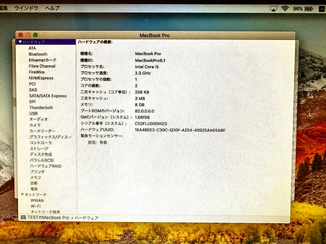 MacBook本体 Apple MacBook Pro 13inch Early2011 i5