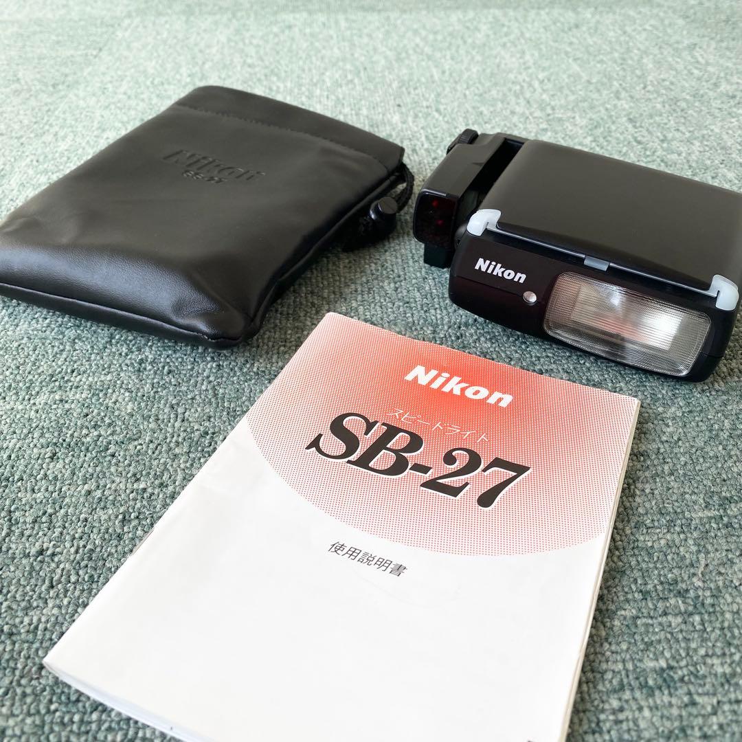 NIKON F-601 カメラ+SB-27スピードライト+COSINA LENS