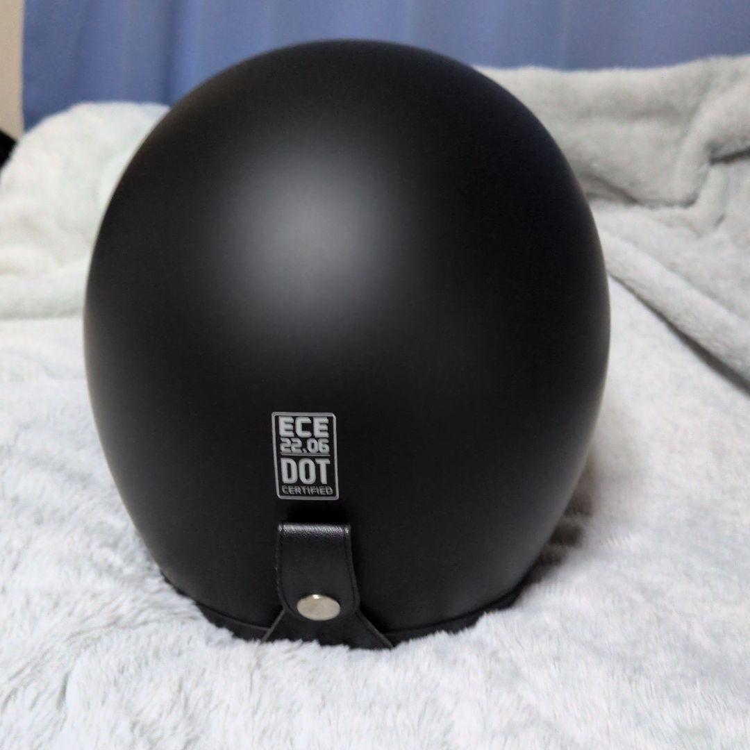 500TXタイプ ビートル　ジェットヘルメットBUCO tt&co 3XL 黒