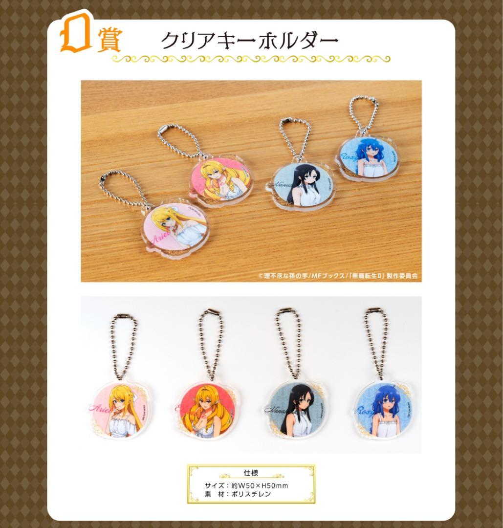 1ロット　無職転生Ⅱ 異世界行ったら本気だす　TOHO animationくじ★