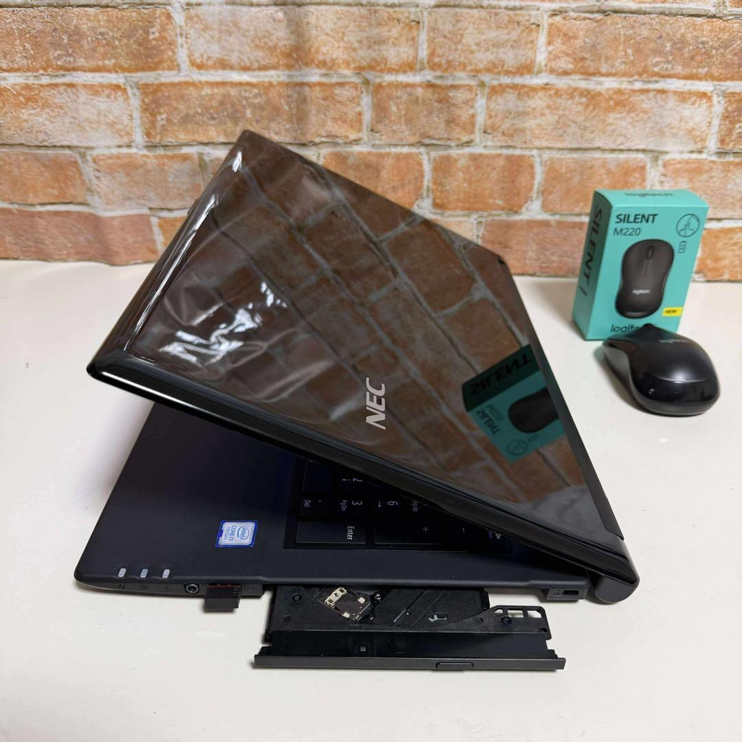 NECノート PC Core i7 SSD 256GB メモリ8GB オフィス付