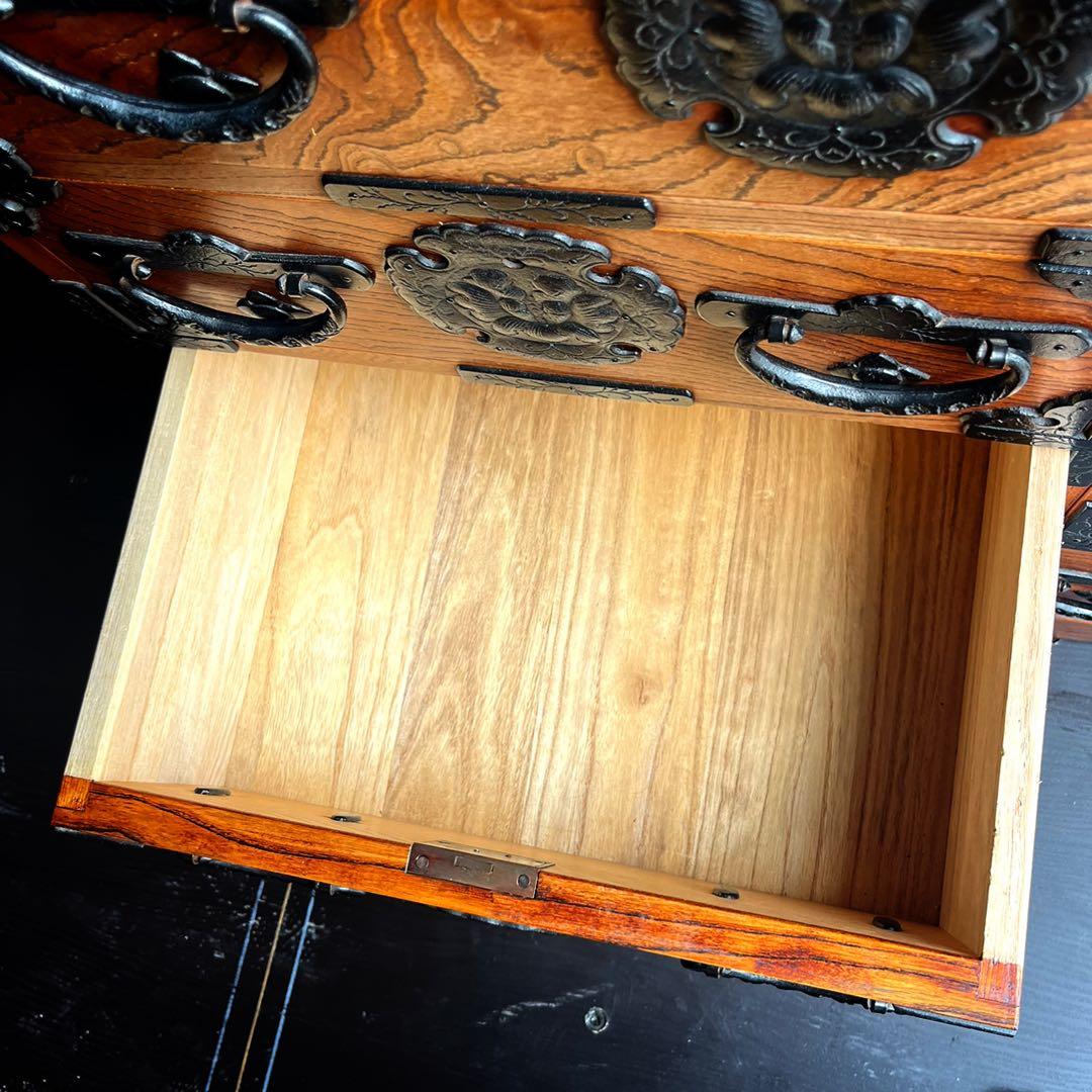 取付無料！岩谷堂箪笥 漆塗り おしゃれアンティーク伝統工芸和箪笥 木製チェスト✨