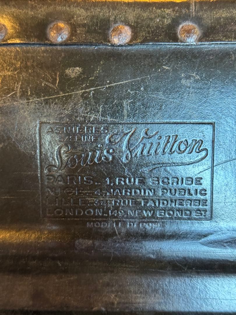 家具 LOUIS VUITTON Vintage box