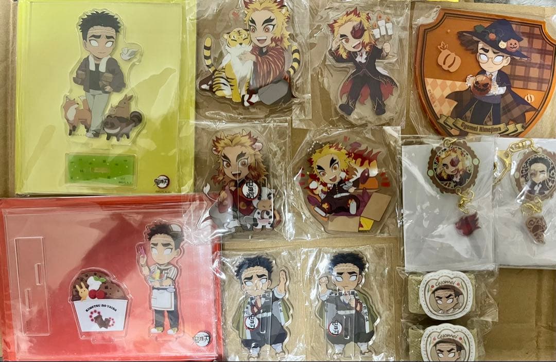 鬼滅の刃 ufotable アクリルスタンド 煉獄 悲鳴嶼 ハロウィン 寅年