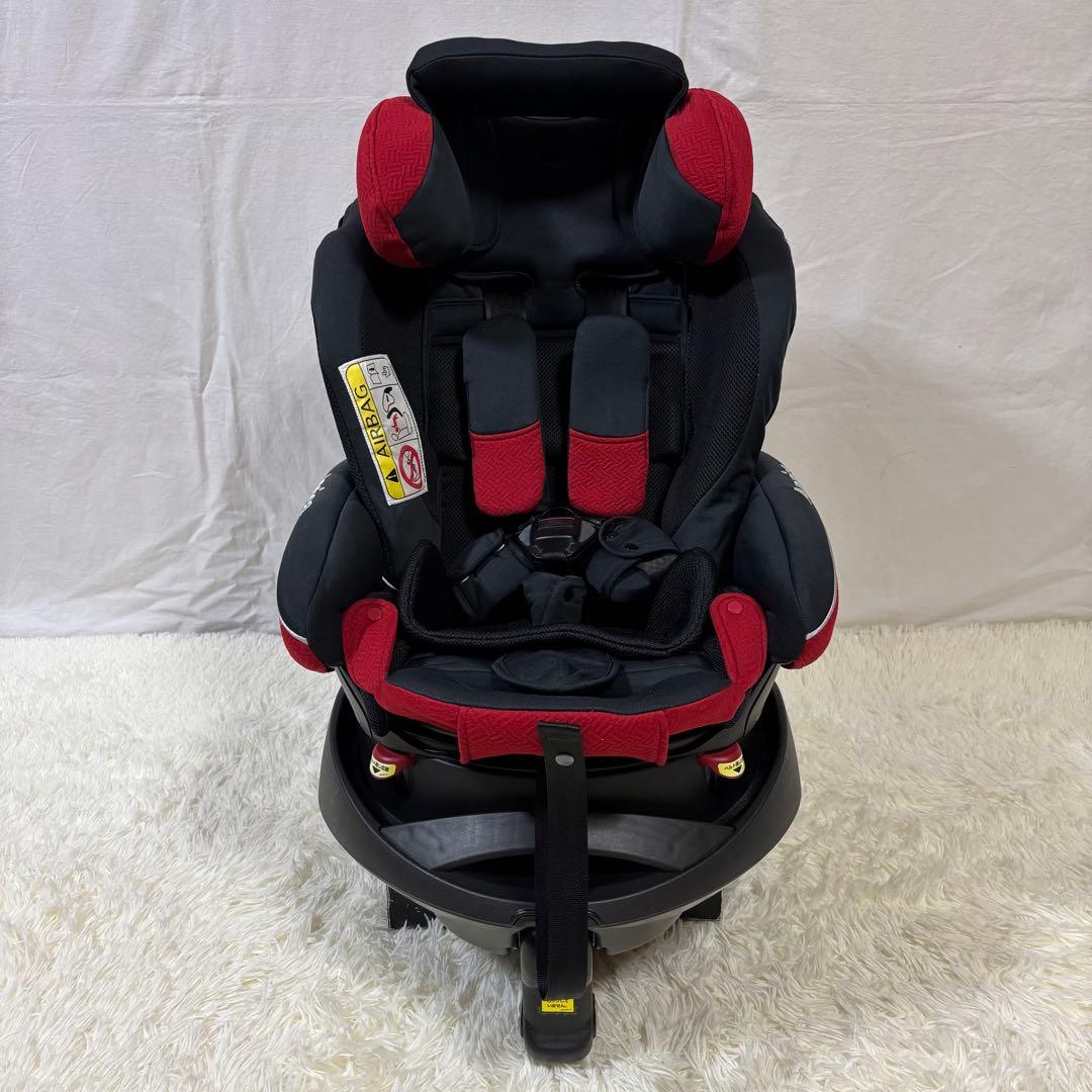 【美品】アップリカ チャイルドシート フラディアグロウDX シックブラック