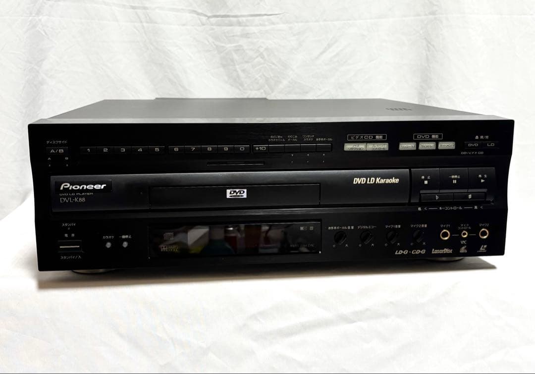 Pioneer LD/DVDプレーヤー DVL-K88 2008年製 カラオケ
