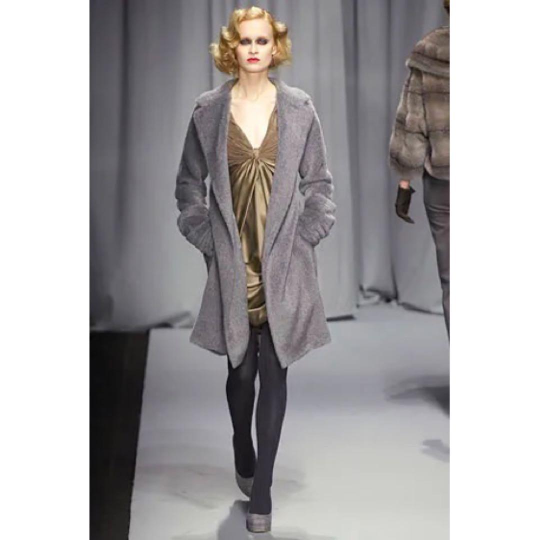 MAURIZIO PECORARO 07AW アルパカウール シャギーコート