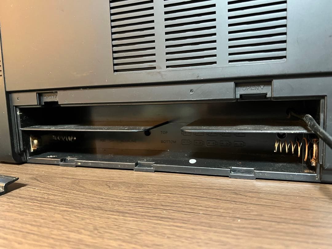 激レア LASONIC Bluetooth レトロ ラジカセ風　ラソニック