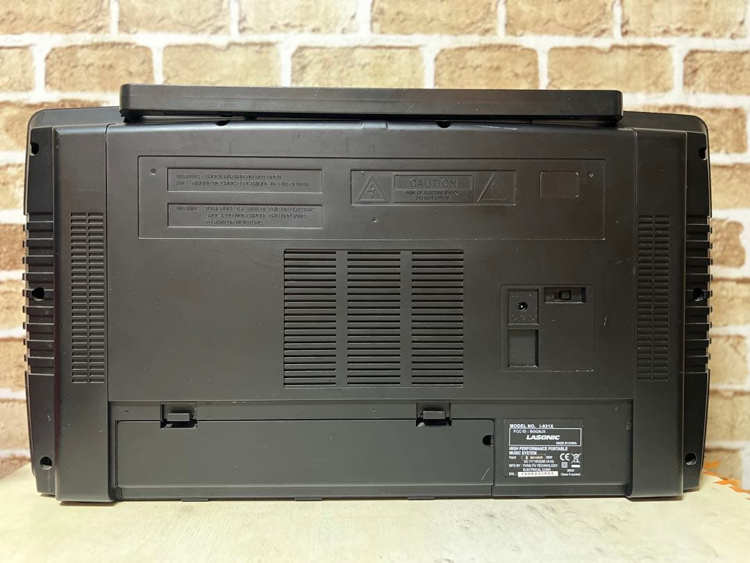 激レア LASONIC Bluetooth レトロ ラジカセ風　ラソニック