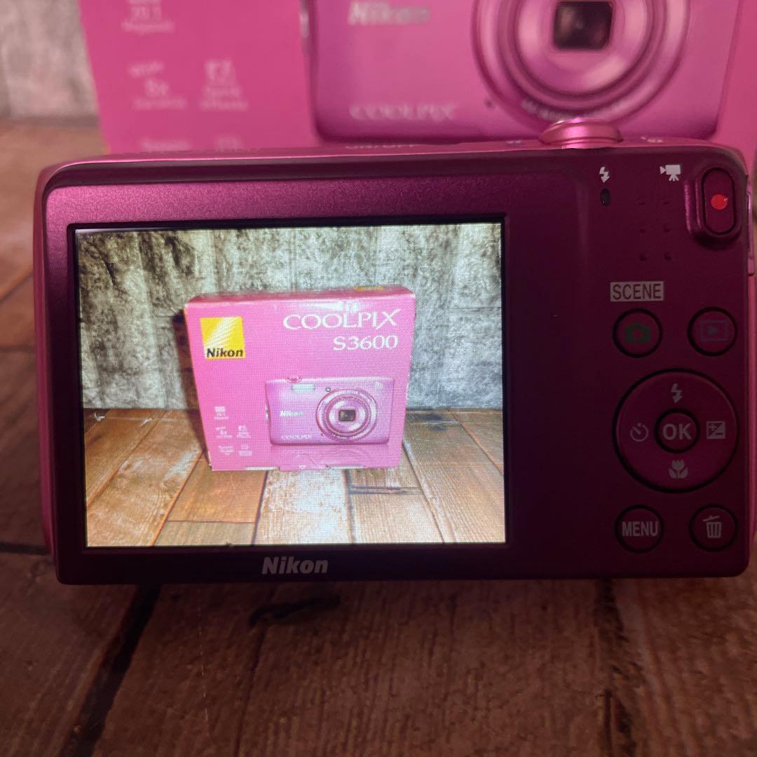 #882 Nikon COOLPIX S3600 ピンク