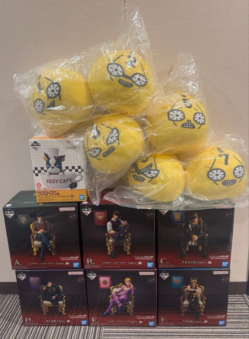 一番くじ ジョジョワールド ジョジョの奇妙な冒険 フィギュア　コンプリート