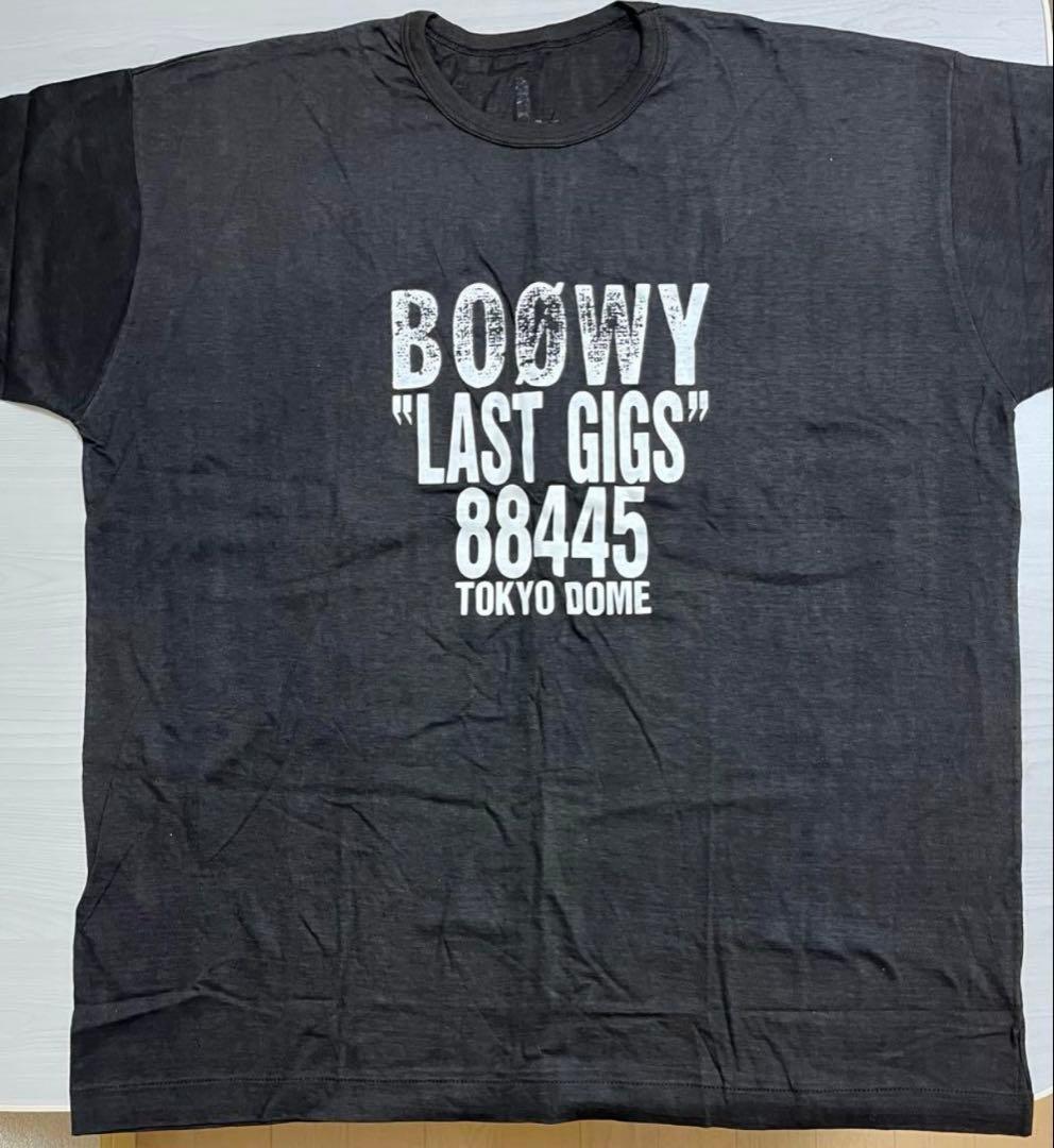 boowy Tシャツ　BOOWY LAST GIGS 88445 東京ドーム