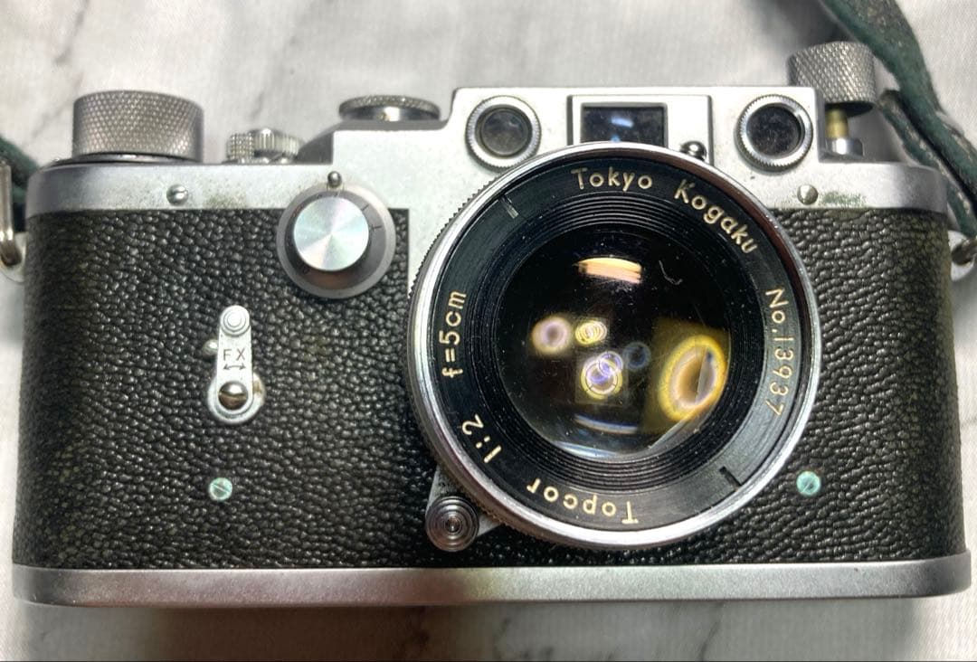東京光学 トプコン　Topcor 5cm f/2 レンジファインダーカメラ