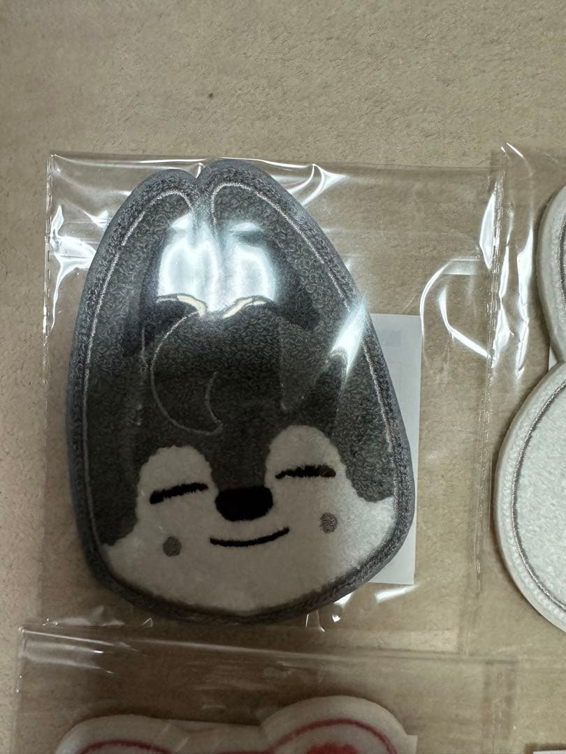 スキズ ポップアップ SKZOO サガラ刺繍コースター　コンプ　８種