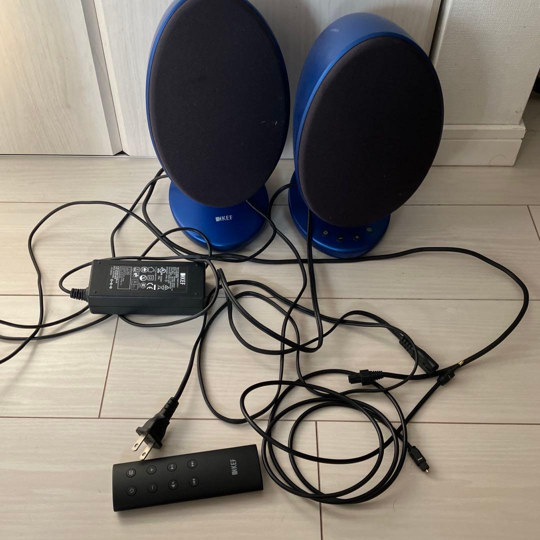 ジャンク品　KEF EGG スピーカー　ワイヤレス　有線