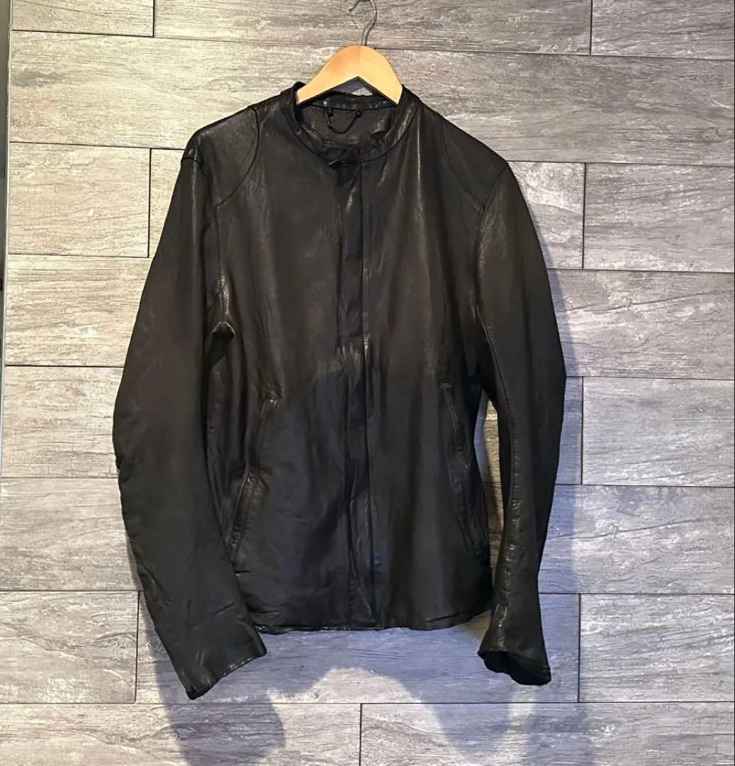 sisii シングル　ライダース　Lサイズ　シシ　レザージャケット