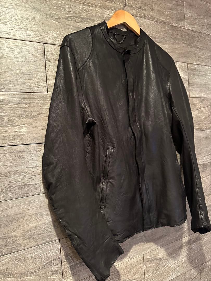 sisii シングル　ライダース　Lサイズ　シシ　レザージャケット