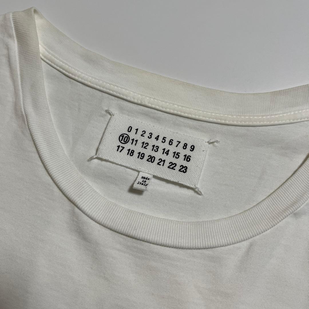 Maison Margiela REPLICA ⑩ 半袖Tシャツ ホワイト 44