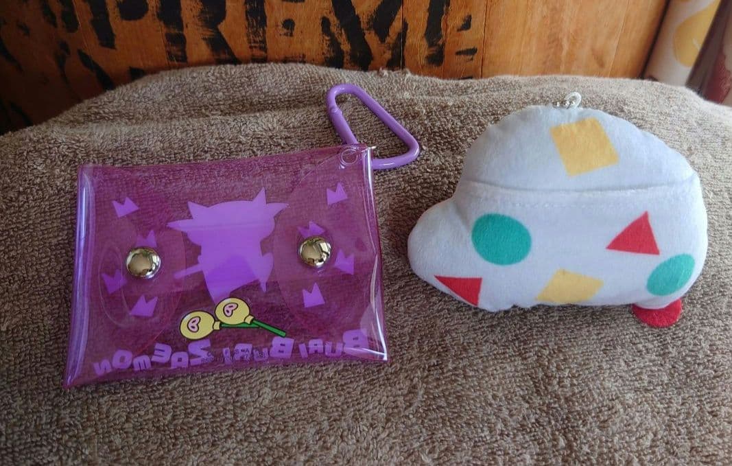 クレヨンしんちゃん ぶりぶりざえもん ミニクリアポーチ もふこっと