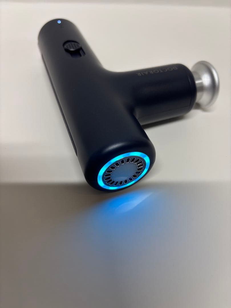 ドクターエア エクサガンラグゼ LUXE REG12ボディケアガン持ち運びBK１