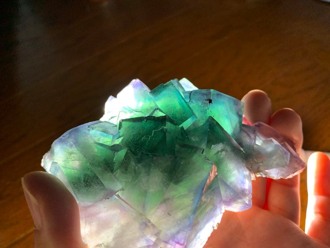 ナミビアOkorusu Mine 産のフローライト