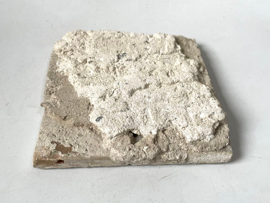 骨董　アンティーク　デルフトタイル　船文様　帆船　染付　17世紀　オランダ