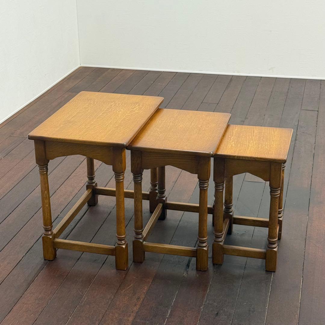 H19K59 英国クラシック ネストテーブル