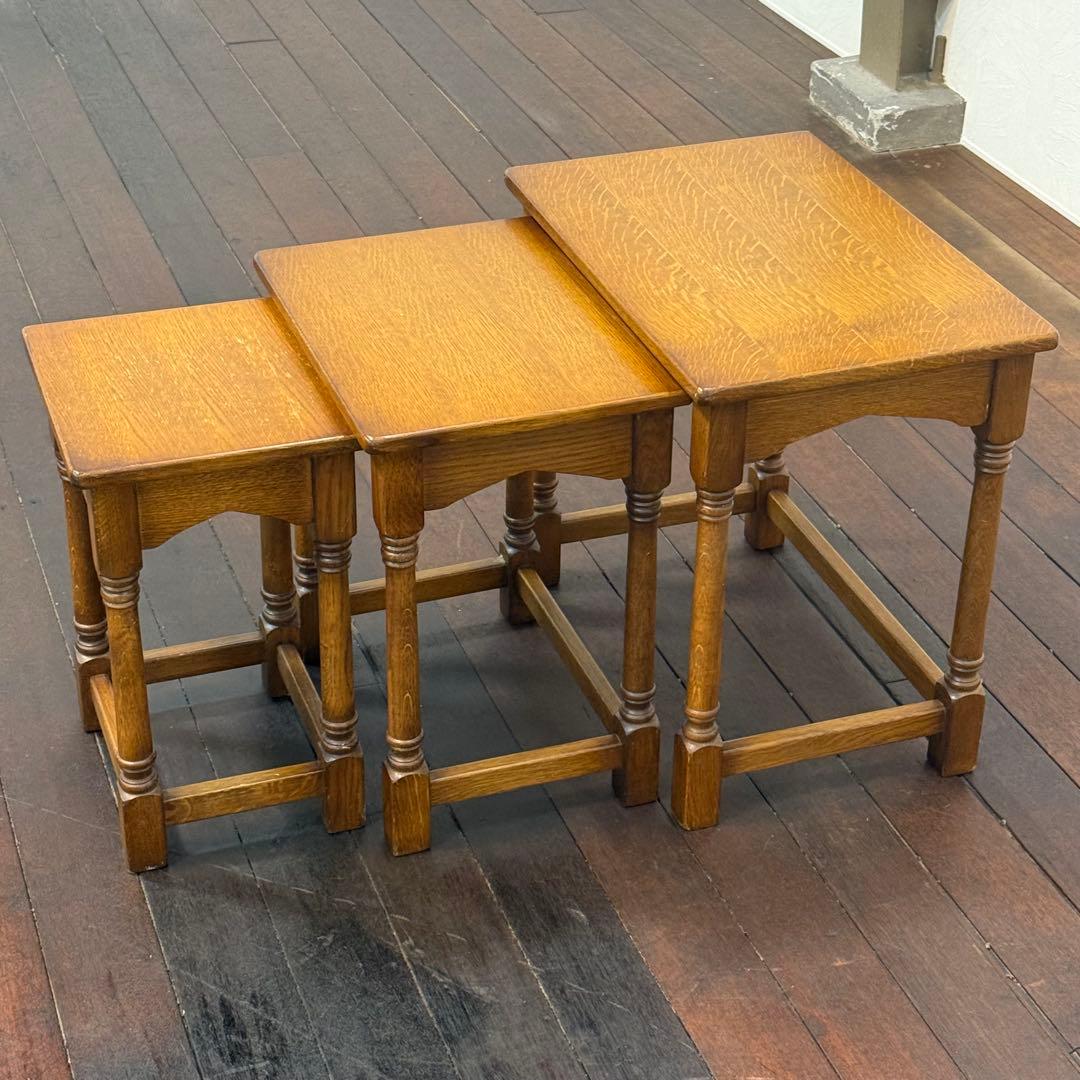 H19K59 英国クラシック ネストテーブル