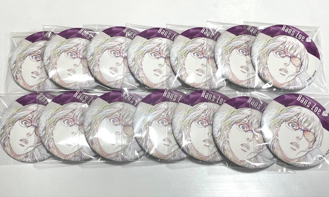 進撃の巨人 原画缶バッジコレクション ハンジ