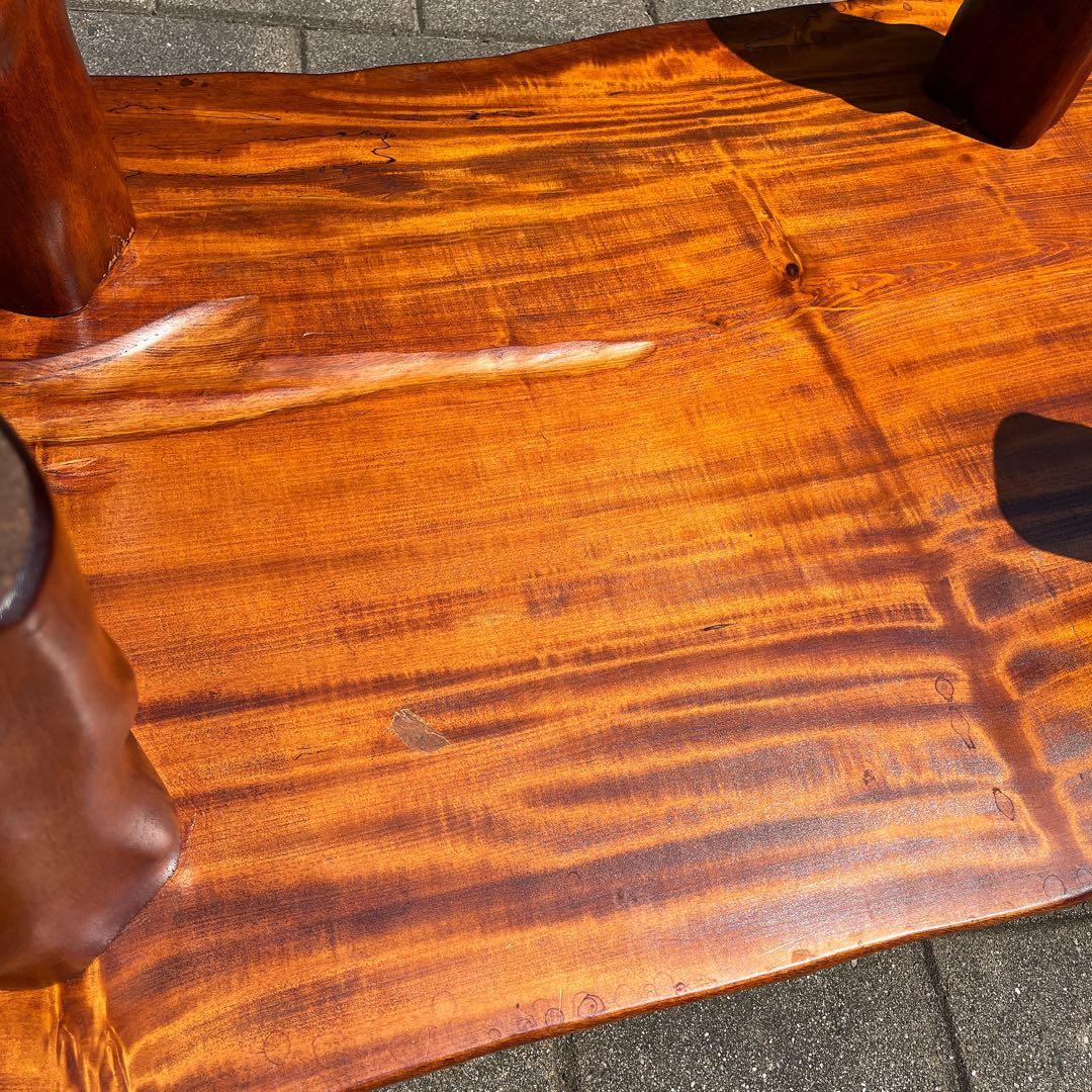 一枚板 座卓 テーブル ローテーブル 天然木 ちゃぶ台 床の間