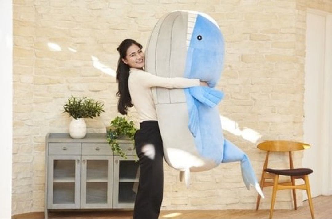 【タグ付き】ポケモンセンター　ホエルオーぬいぐるみ1/10サイズ