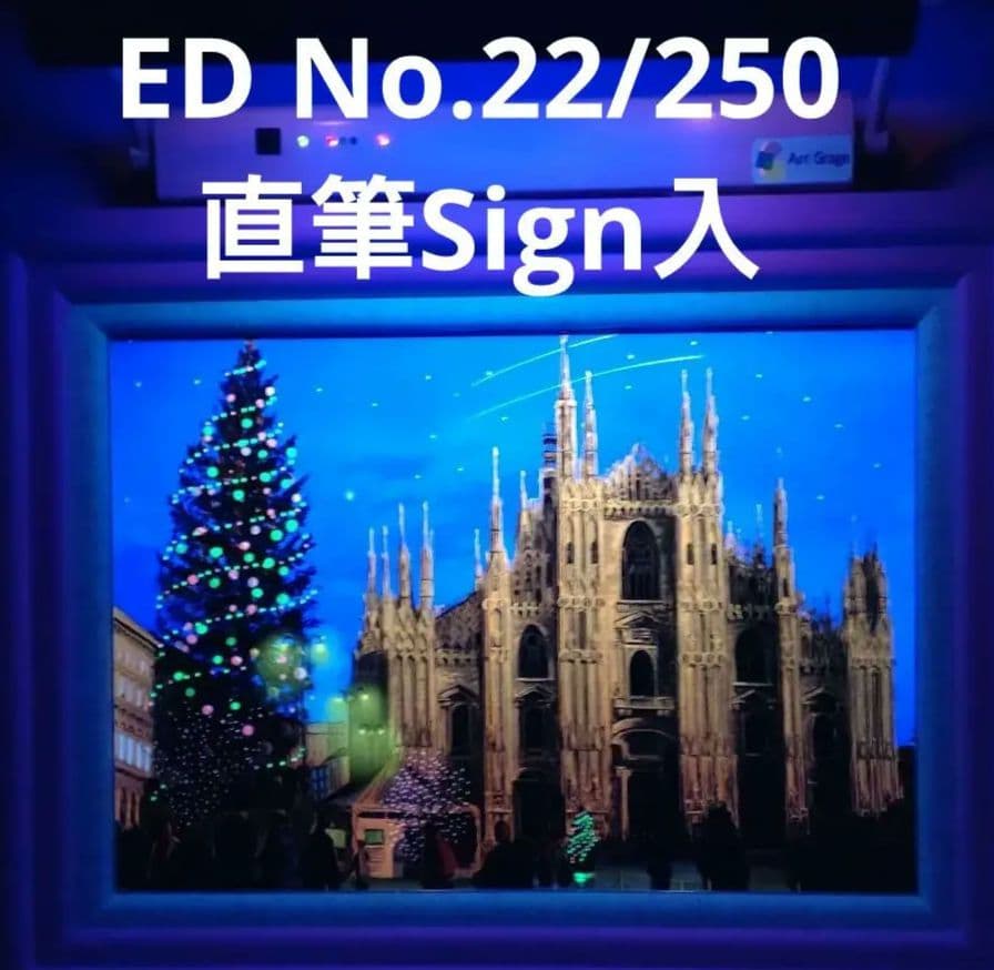 アールグラージュ ミラノドゥオーモ大聖堂 限定品 クリスマス トリックアート