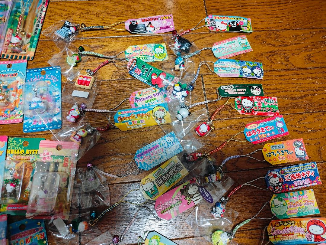 キティ ご当地 ハローキティ 根付け ストラップ HelloKitty 大量