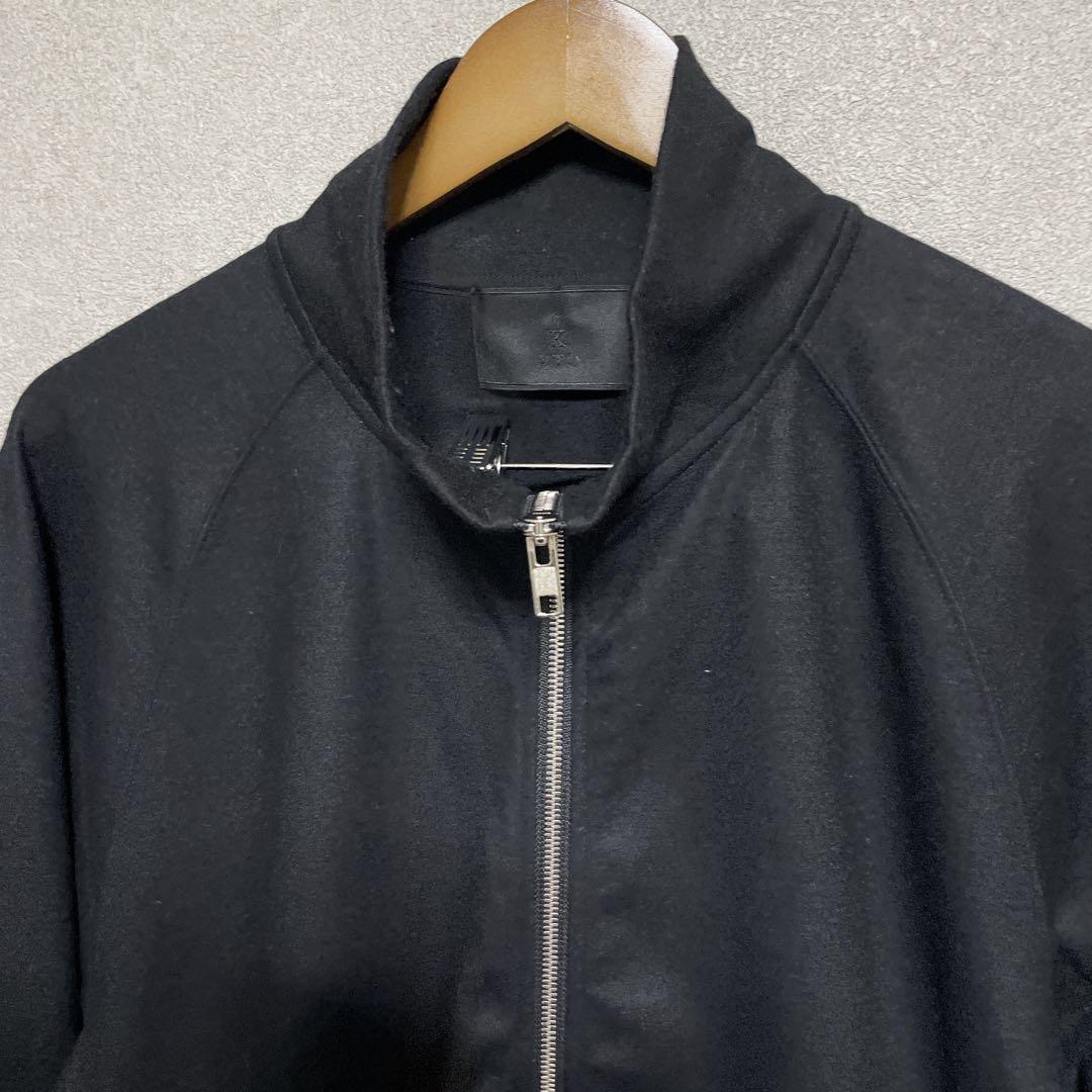 美　K.ITO ケーイトウ　ブルゾン　トラックジャケット　ウール　ブラックＬ 3