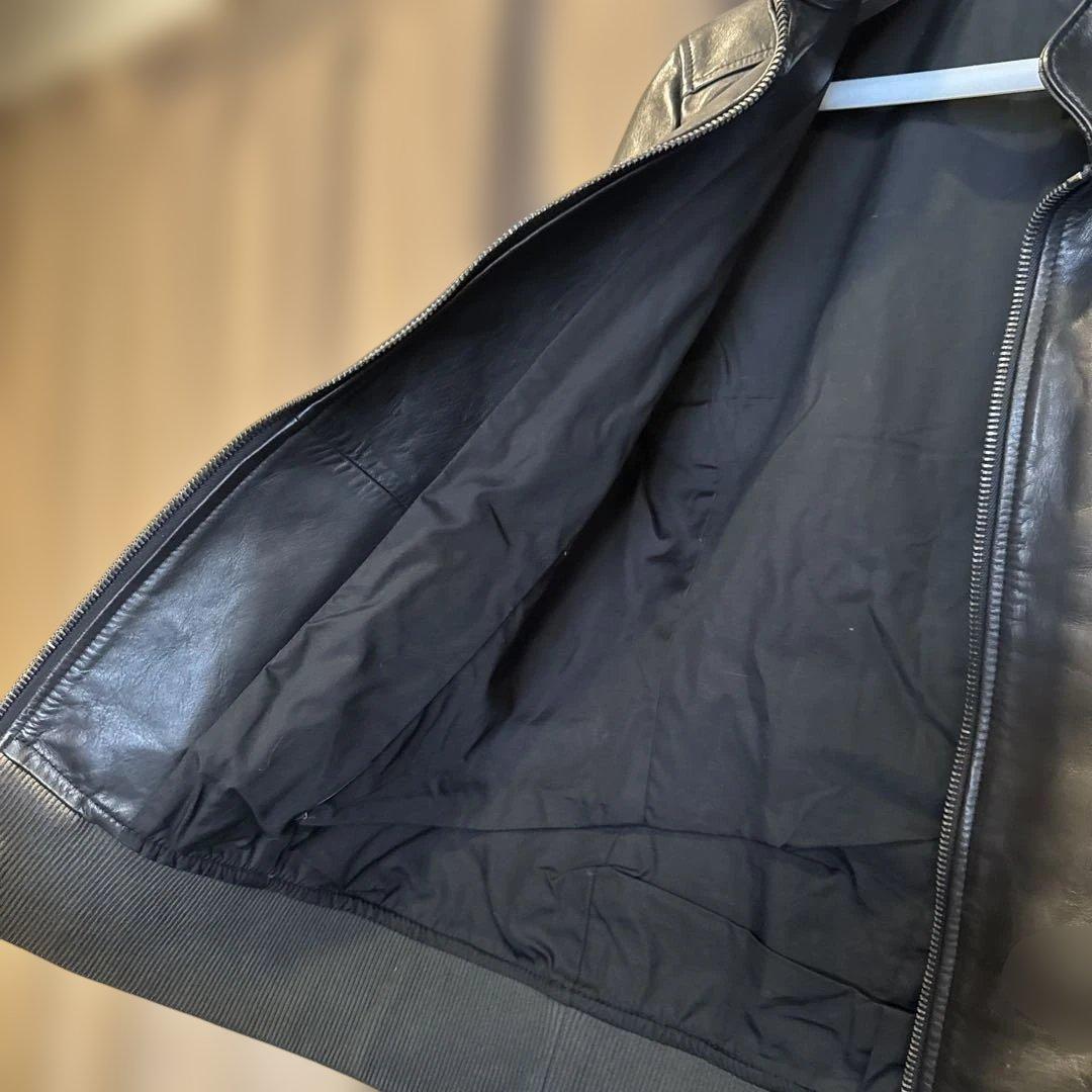 WJK レザー ライダースジャケット