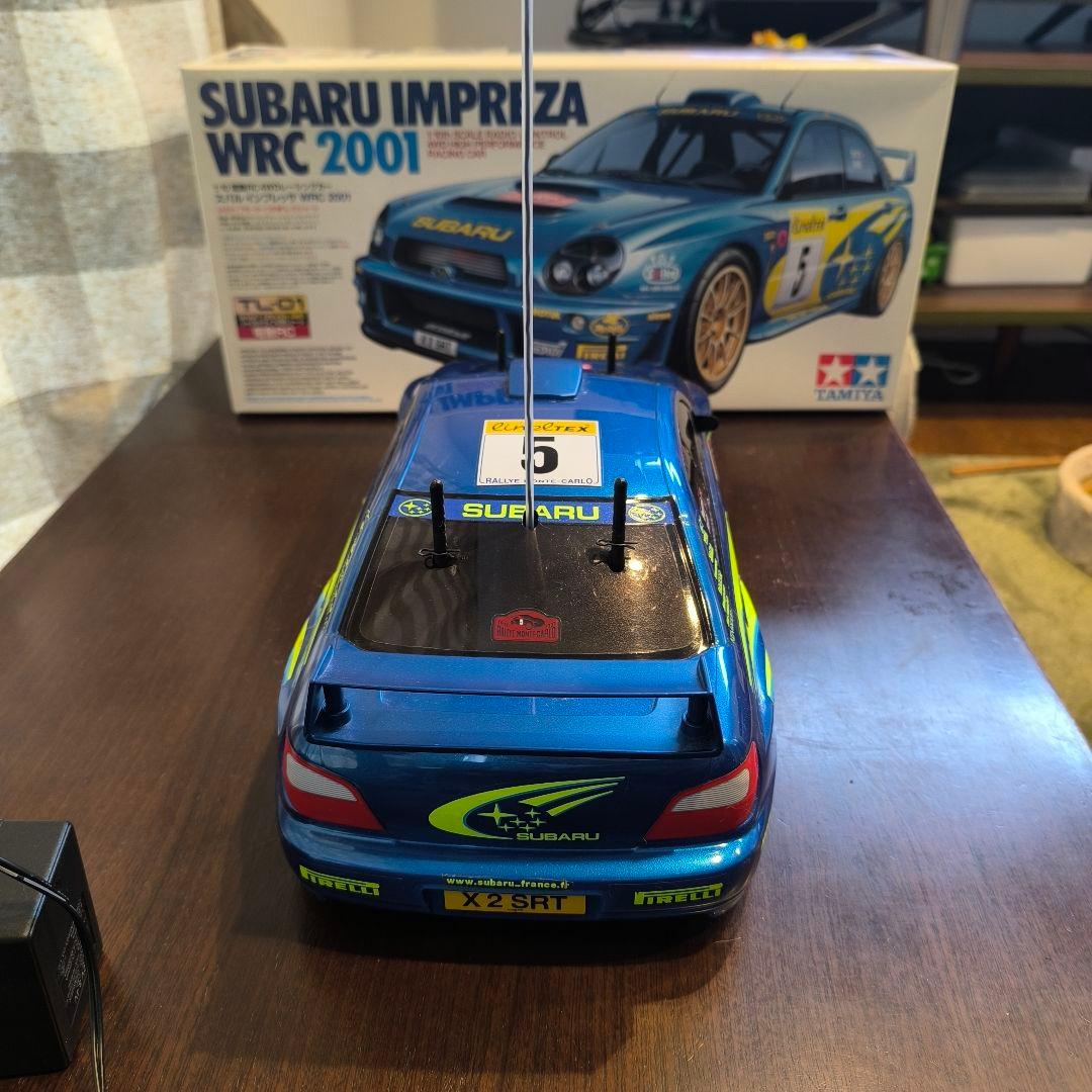 ホビーラジコン TAMIYA SUBARU IMPREZA WRC 2001