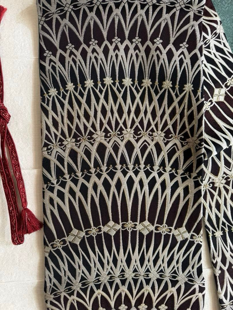 西陣まいづる？　ティアラ　名古屋帯　帯締めセット