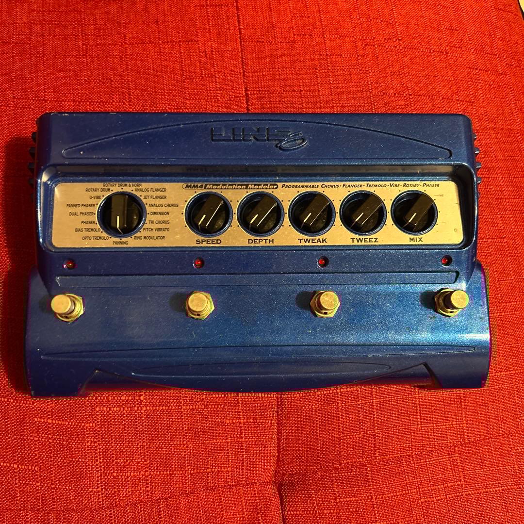 ギター line6 Modulation Modeler mm4