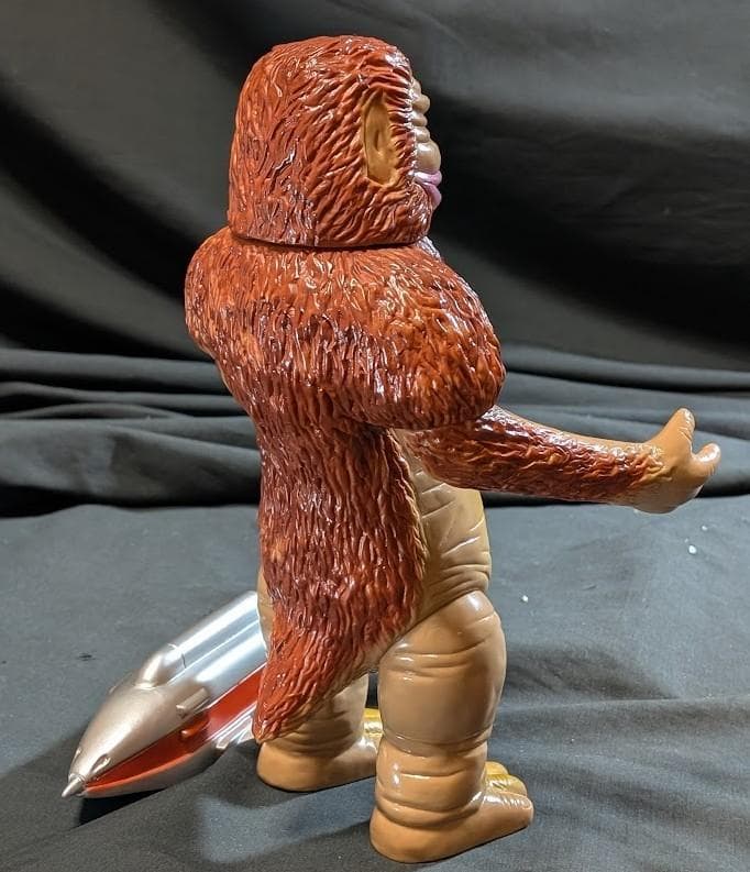 人工生命Ｍ１号「ウルトラＱ」登場怪獣（マーミット）怪獣天国ソフビ＋イナズマ号付