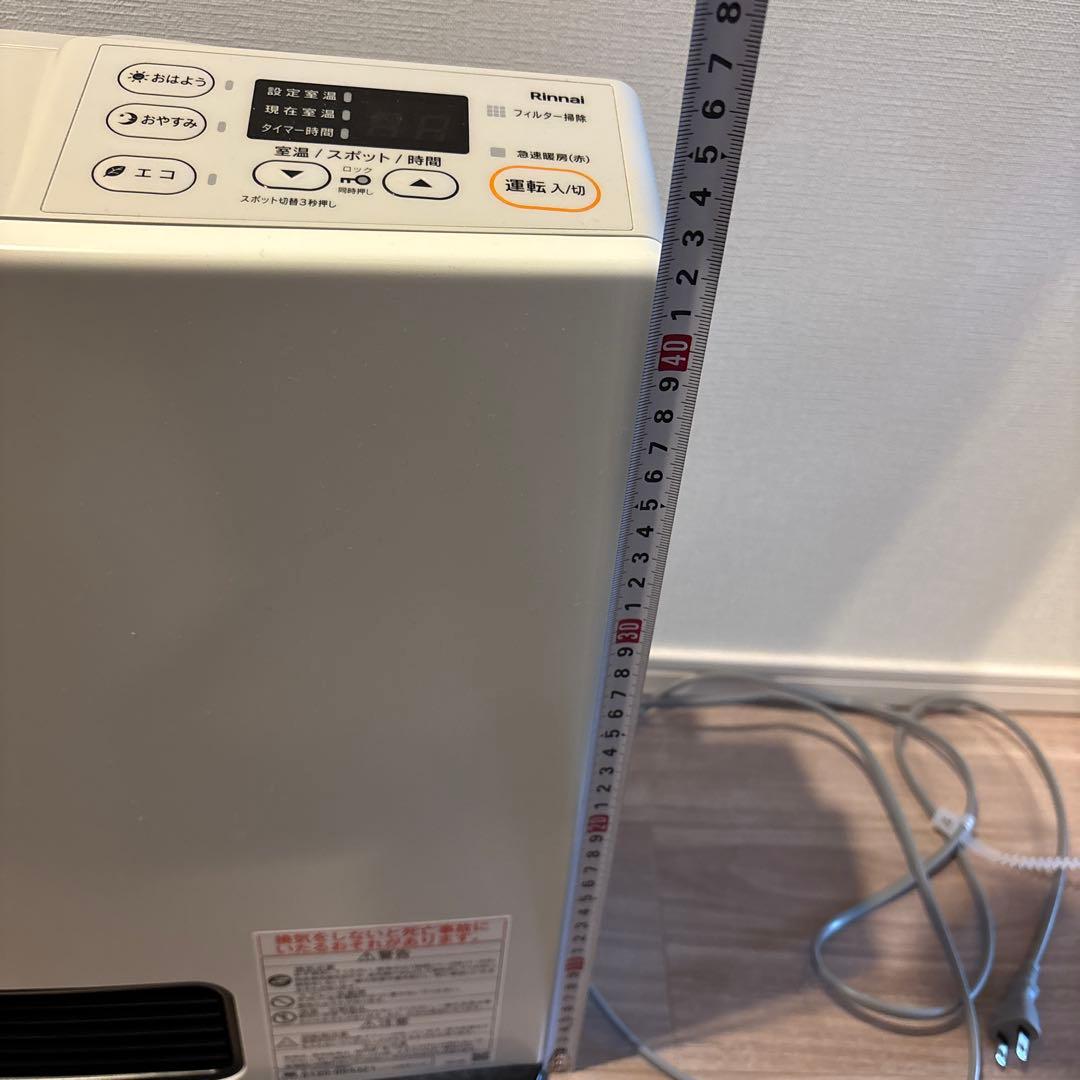 リンナイ ガスファンヒーター ホワイト