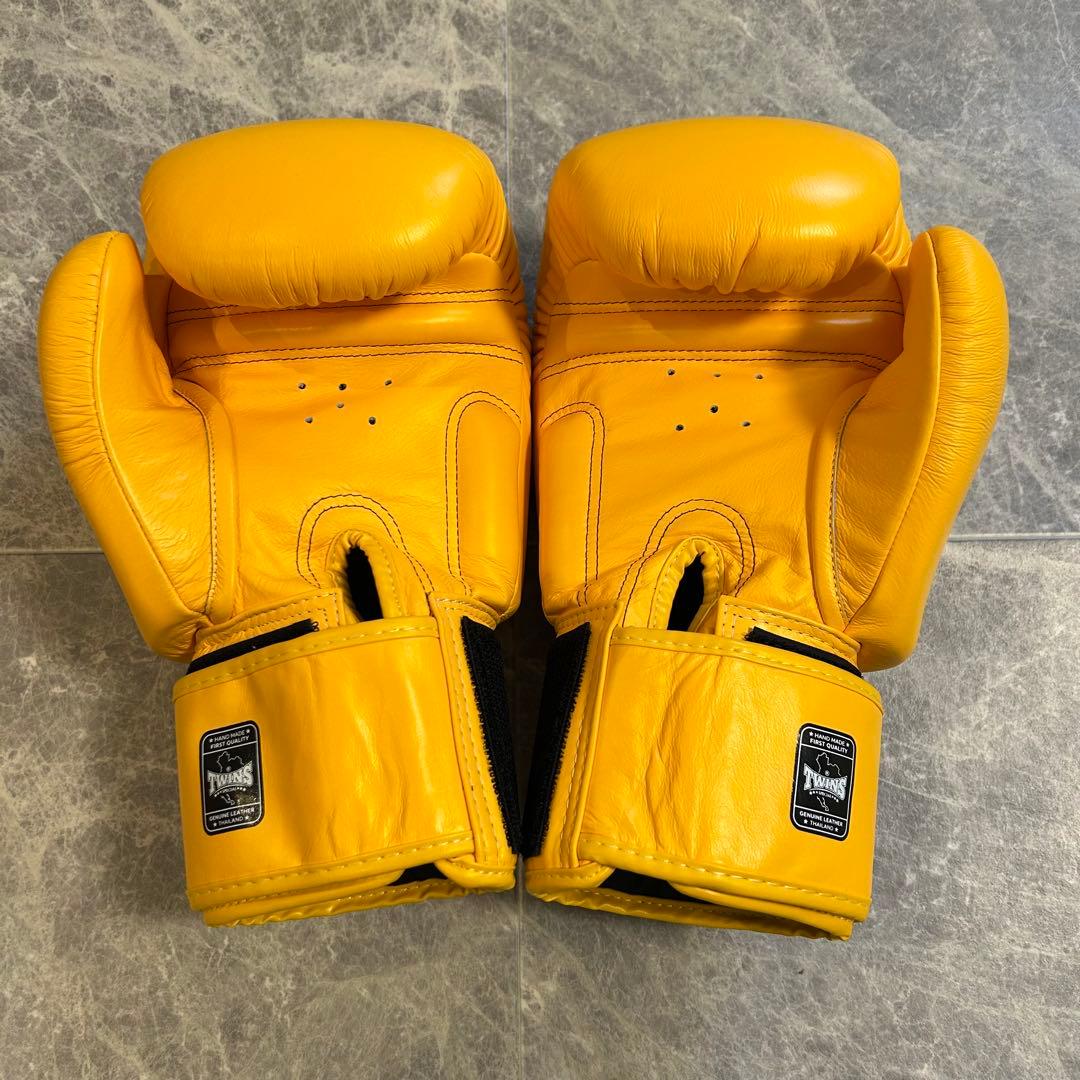 TWINS SPECIAL 14オンス ボクシンググローブ イエロー　【正規品】