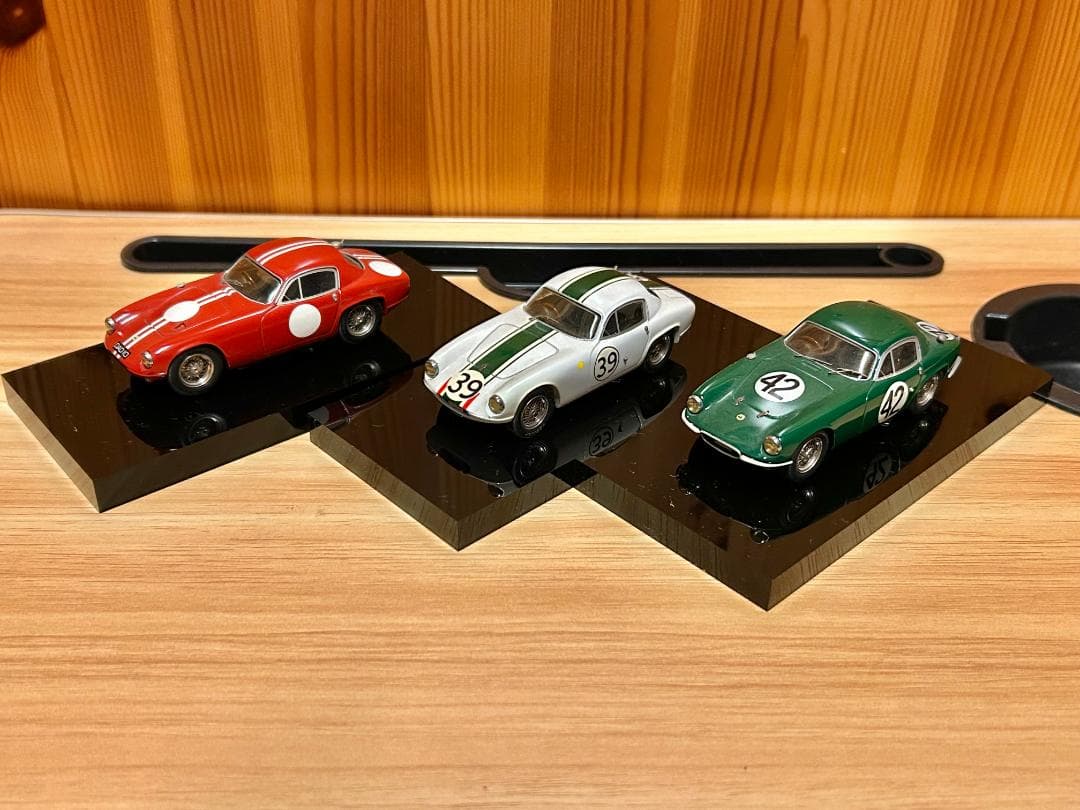 Newcon 1/43 1960年 ロータスエリート プロのモデラー作成　3台